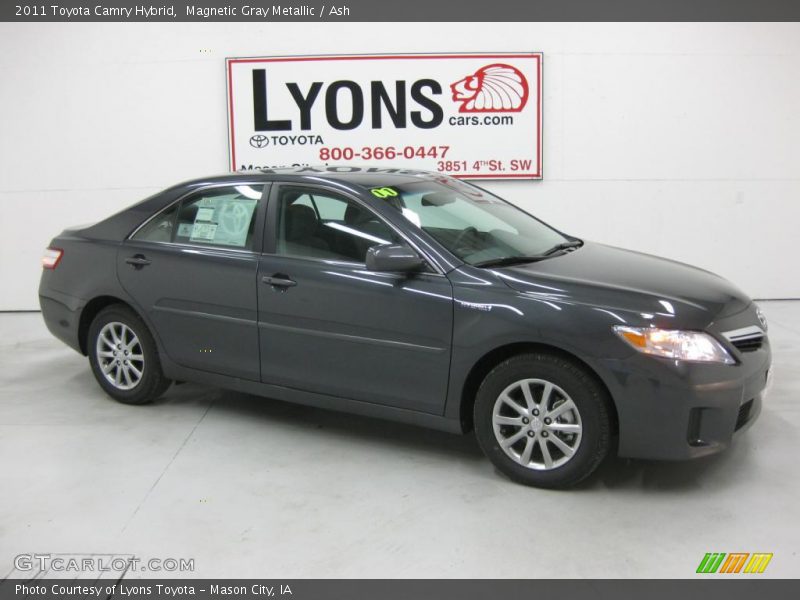 Magnetic Gray Metallic / Ash 2011 Toyota Camry Hybrid