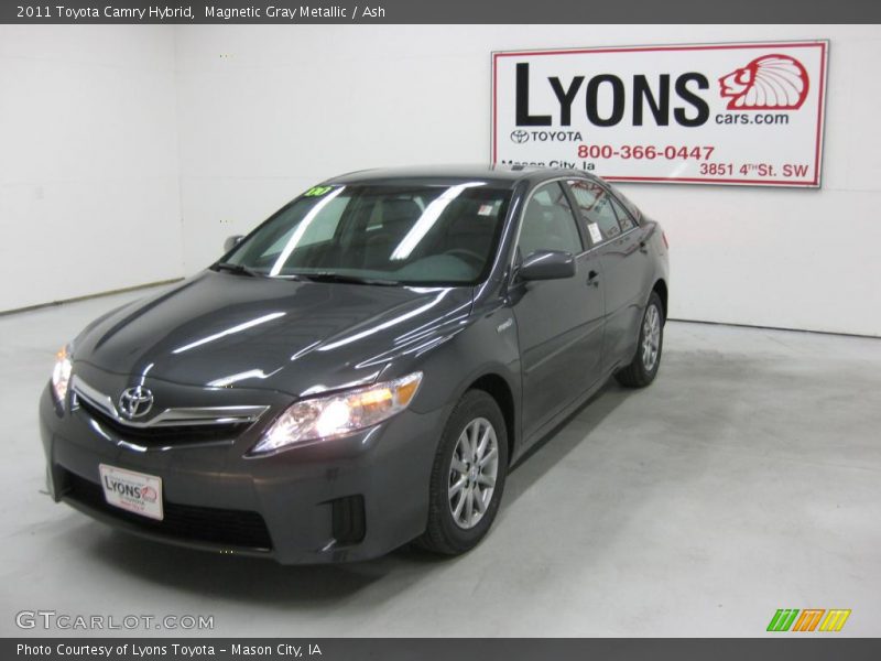 Magnetic Gray Metallic / Ash 2011 Toyota Camry Hybrid