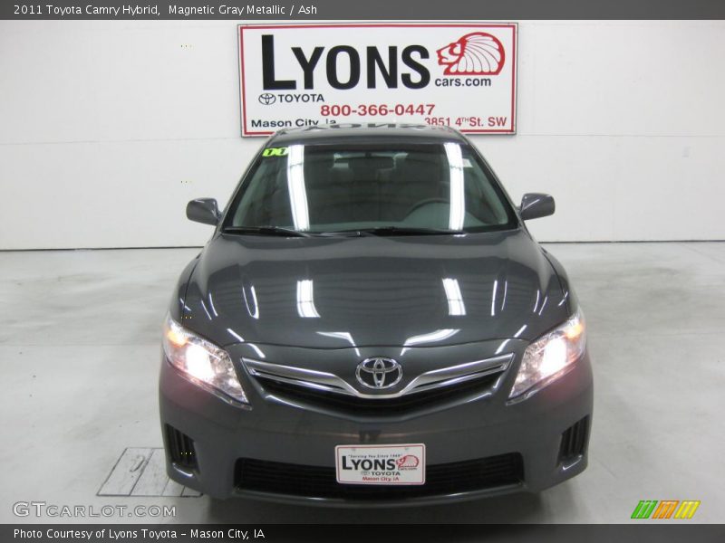 Magnetic Gray Metallic / Ash 2011 Toyota Camry Hybrid