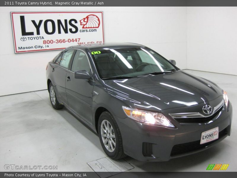Magnetic Gray Metallic / Ash 2011 Toyota Camry Hybrid