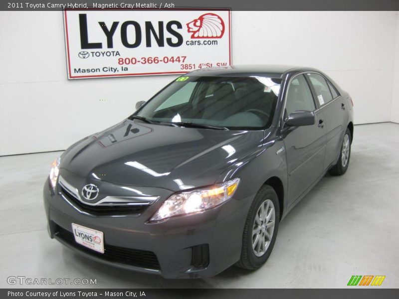 Magnetic Gray Metallic / Ash 2011 Toyota Camry Hybrid