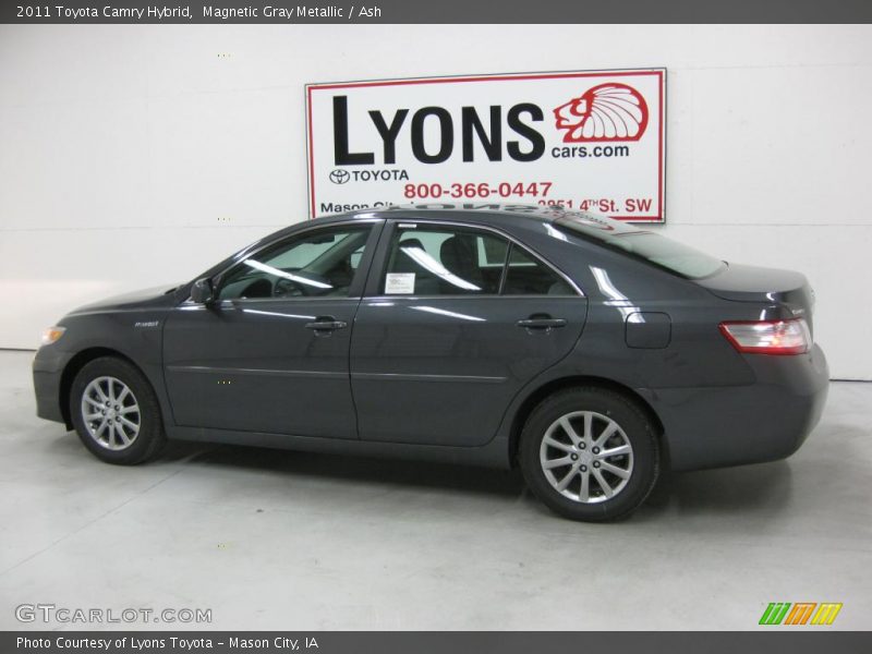 Magnetic Gray Metallic / Ash 2011 Toyota Camry Hybrid