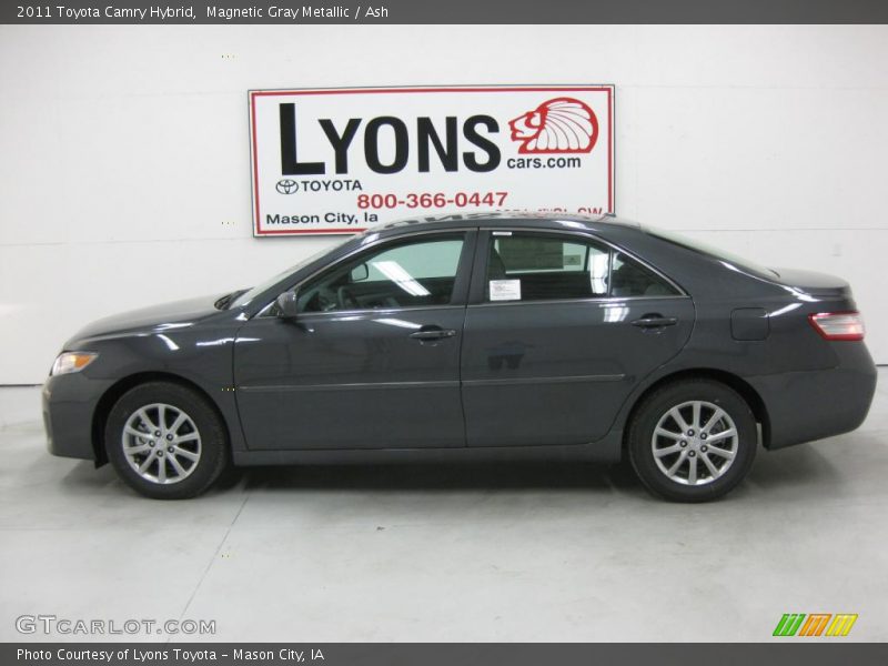 Magnetic Gray Metallic / Ash 2011 Toyota Camry Hybrid