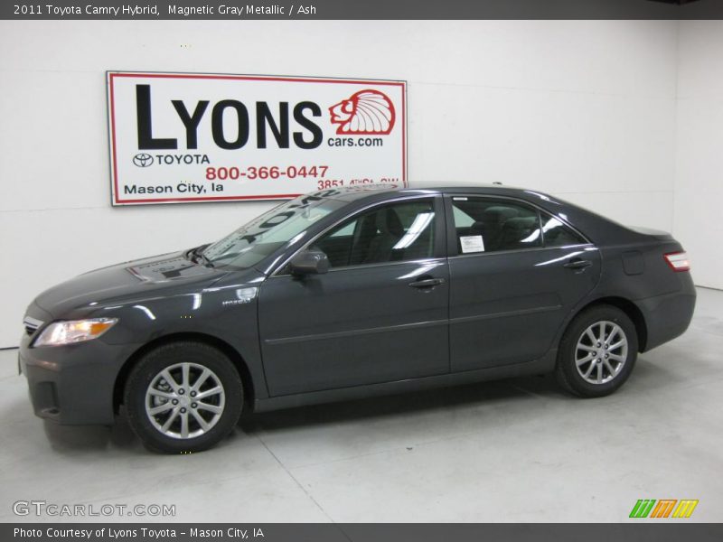Magnetic Gray Metallic / Ash 2011 Toyota Camry Hybrid