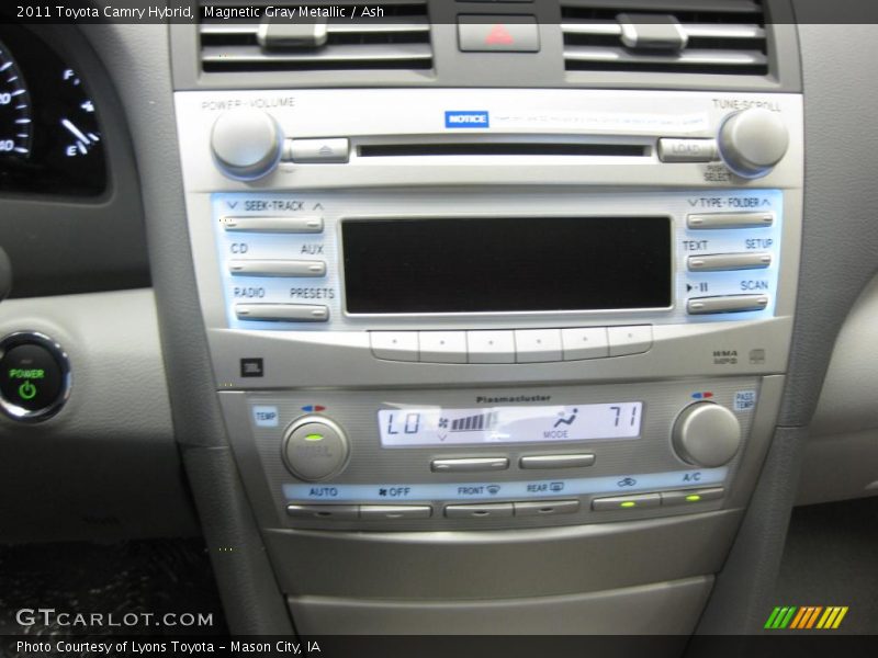 Magnetic Gray Metallic / Ash 2011 Toyota Camry Hybrid