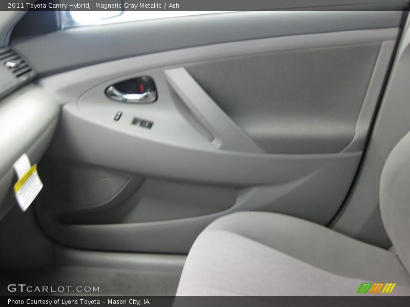 Magnetic Gray Metallic / Ash 2011 Toyota Camry Hybrid