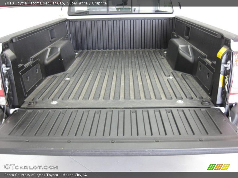 Super White / Graphite 2010 Toyota Tacoma Regular Cab