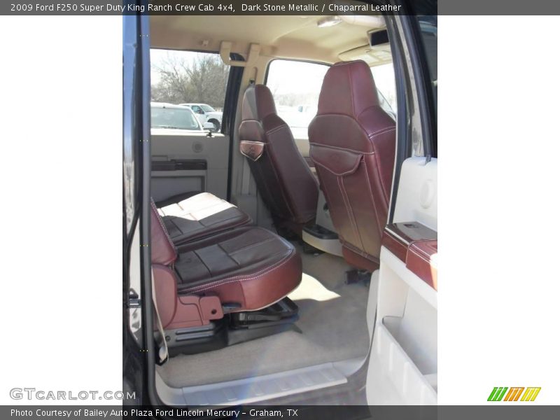 Dark Stone Metallic / Chaparral Leather 2009 Ford F250 Super Duty King Ranch Crew Cab 4x4