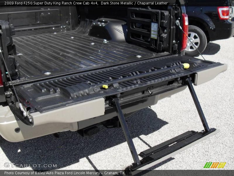 Dark Stone Metallic / Chaparral Leather 2009 Ford F250 Super Duty King Ranch Crew Cab 4x4