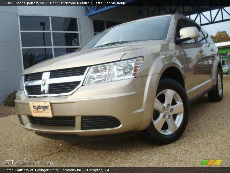 Light Sandstone Metallic / Pastel Pebble Beige 2009 Dodge Journey SXT