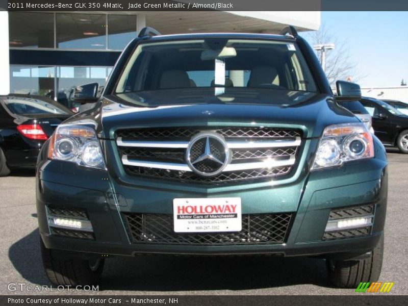 Jade Green Metallic / Almond/Black 2011 Mercedes-Benz GLK 350 4Matic