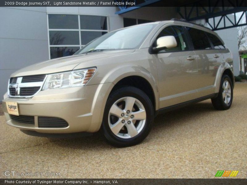 Light Sandstone Metallic / Pastel Pebble Beige 2009 Dodge Journey SXT