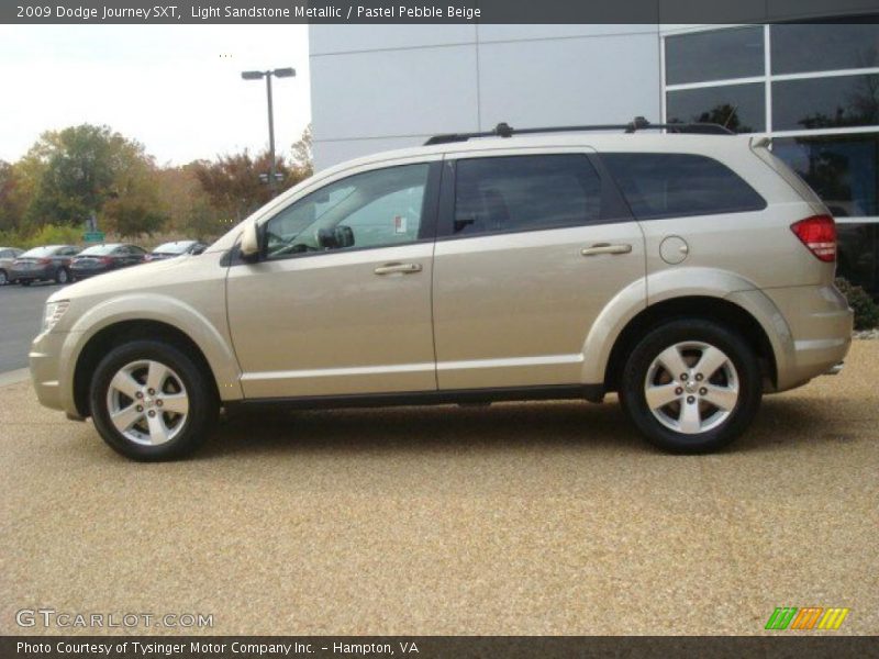 Light Sandstone Metallic / Pastel Pebble Beige 2009 Dodge Journey SXT