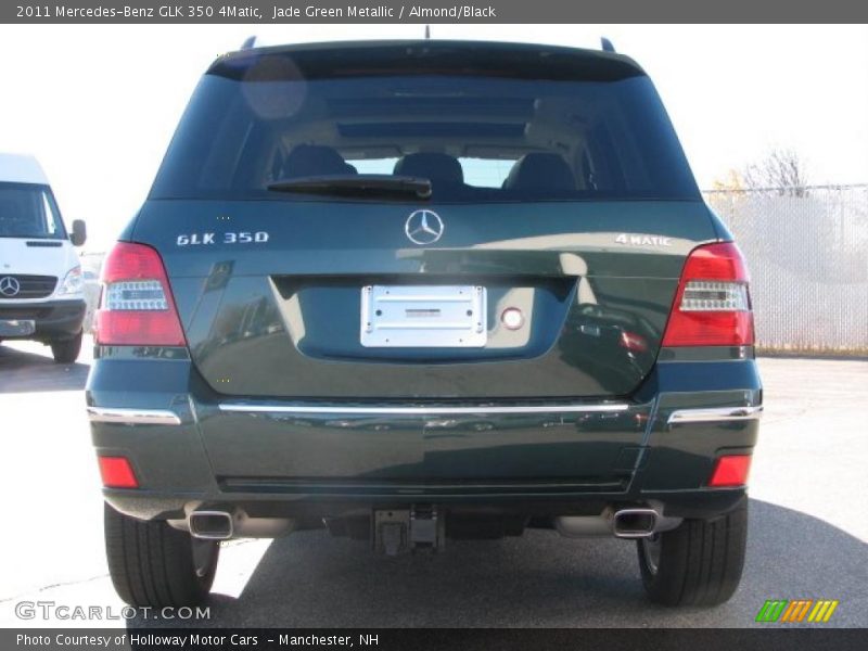 Jade Green Metallic / Almond/Black 2011 Mercedes-Benz GLK 350 4Matic