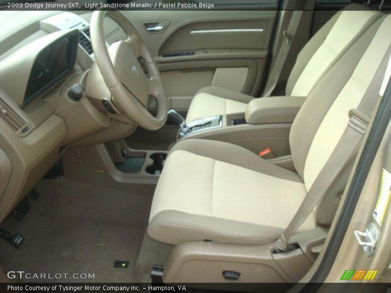 Light Sandstone Metallic / Pastel Pebble Beige 2009 Dodge Journey SXT
