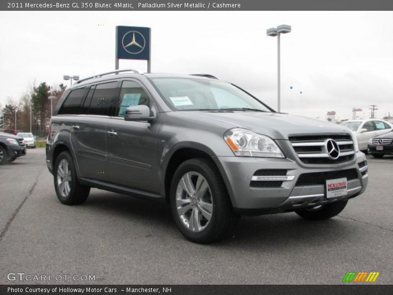 Palladium Silver Metallic / Cashmere 2011 Mercedes-Benz GL 350 Blutec 4Matic