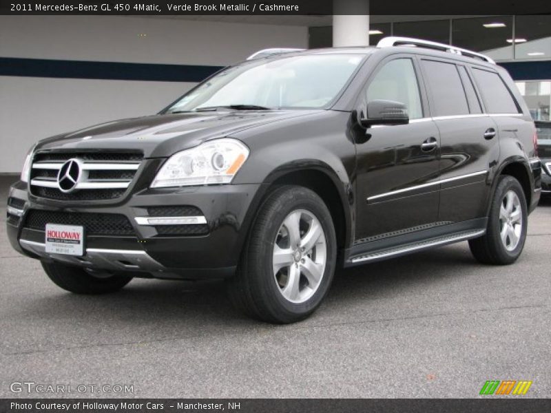 Verde Brook Metallic / Cashmere 2011 Mercedes-Benz GL 450 4Matic