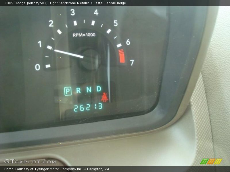 Light Sandstone Metallic / Pastel Pebble Beige 2009 Dodge Journey SXT