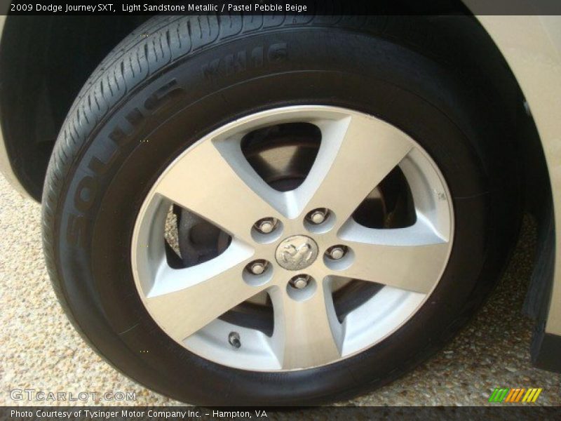 Light Sandstone Metallic / Pastel Pebble Beige 2009 Dodge Journey SXT