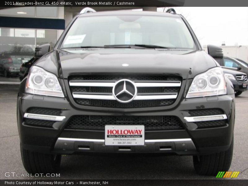 Verde Brook Metallic / Cashmere 2011 Mercedes-Benz GL 450 4Matic