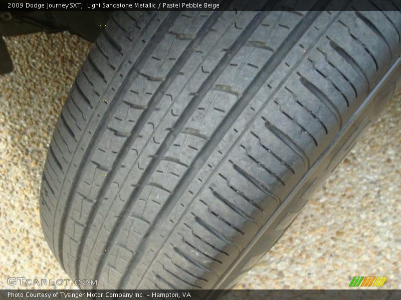 Light Sandstone Metallic / Pastel Pebble Beige 2009 Dodge Journey SXT