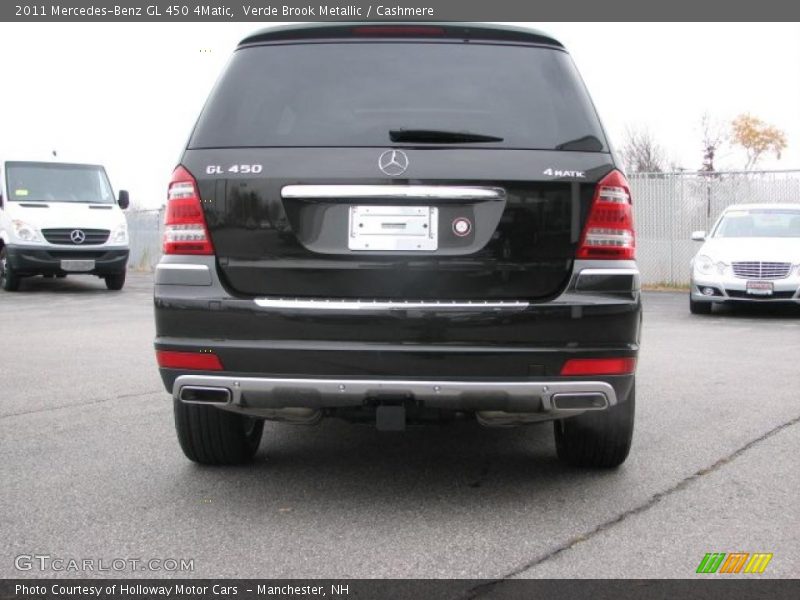 Verde Brook Metallic / Cashmere 2011 Mercedes-Benz GL 450 4Matic