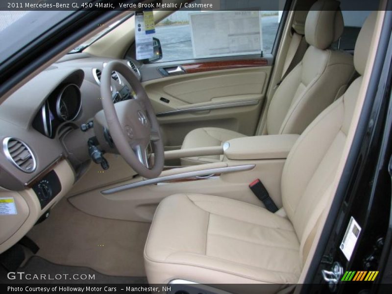  2011 GL 450 4Matic Cashmere Interior