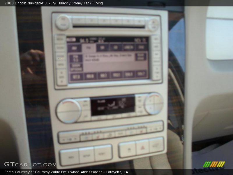 Black / Stone/Black Piping 2008 Lincoln Navigator Luxury