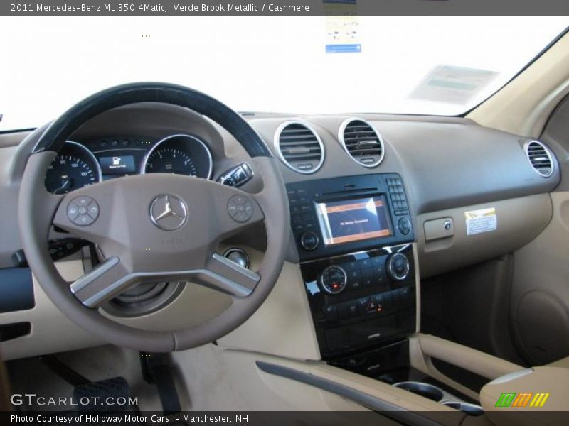  2011 ML 350 4Matic Cashmere Interior