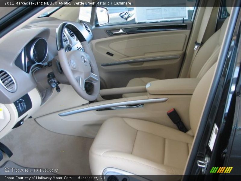  2011 ML 350 4Matic Cashmere Interior