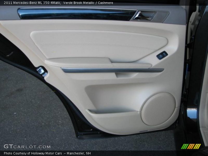 Verde Brook Metallic / Cashmere 2011 Mercedes-Benz ML 350 4Matic