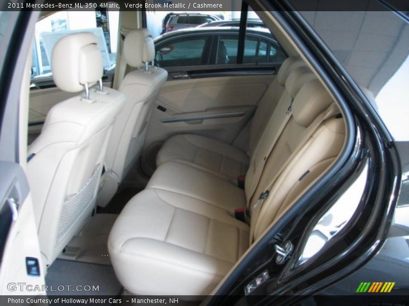 Verde Brook Metallic / Cashmere 2011 Mercedes-Benz ML 350 4Matic
