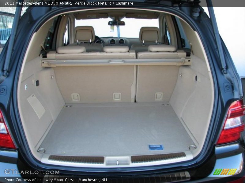  2011 ML 350 4Matic Trunk