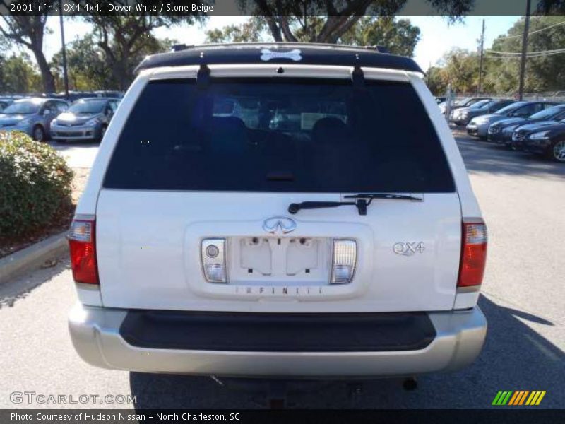 Dover White / Stone Beige 2001 Infiniti QX4 4x4