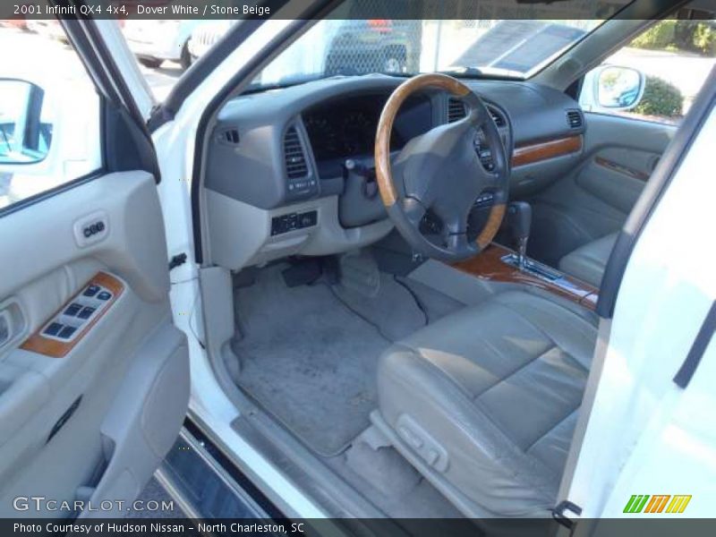  2001 QX4 4x4 Stone Beige Interior