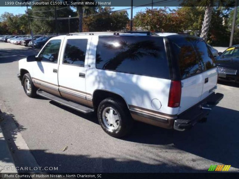 Summit White / Neutral 1999 Chevrolet Suburban C1500 LT