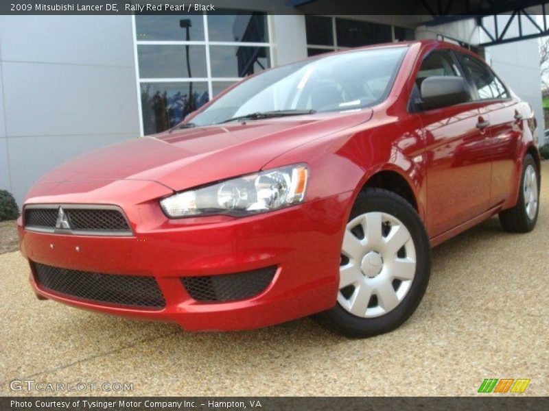 Front 3/4 View of 2009 Lancer DE