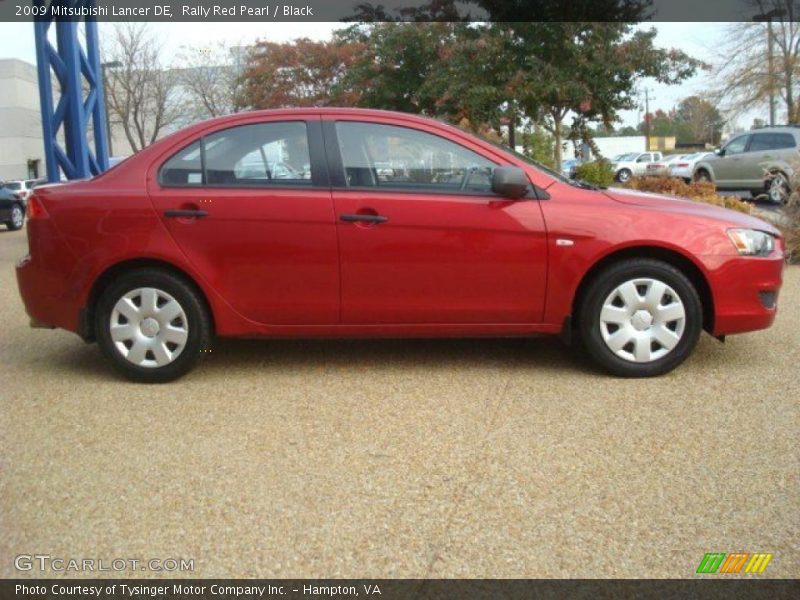  2009 Lancer DE Rally Red Pearl