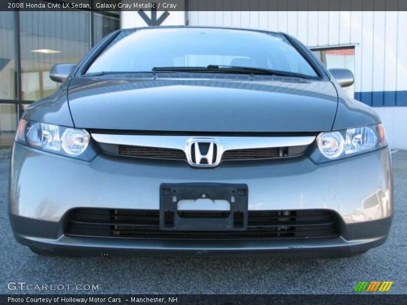 Galaxy Gray Metallic / Gray 2008 Honda Civic LX Sedan