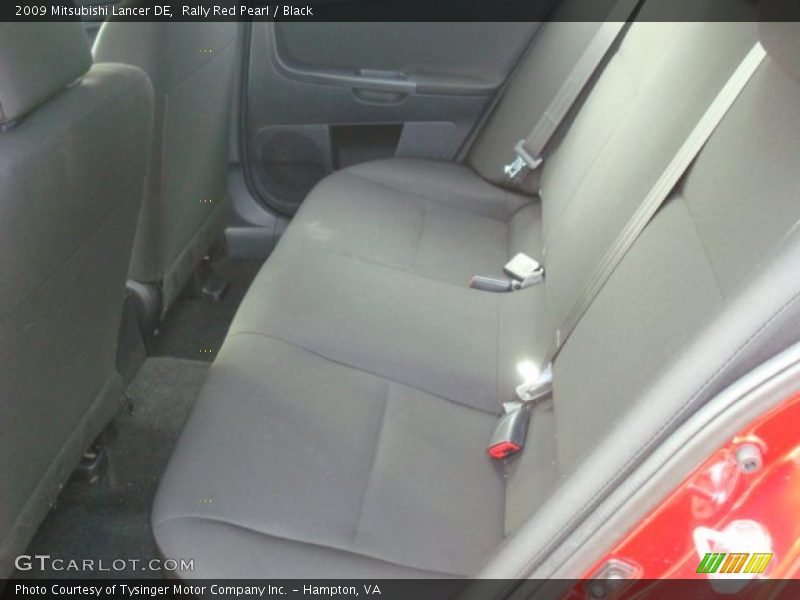 Rally Red Pearl / Black 2009 Mitsubishi Lancer DE
