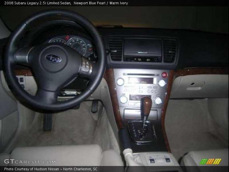 Newport Blue Pearl / Warm Ivory 2008 Subaru Legacy 2.5i Limited Sedan
