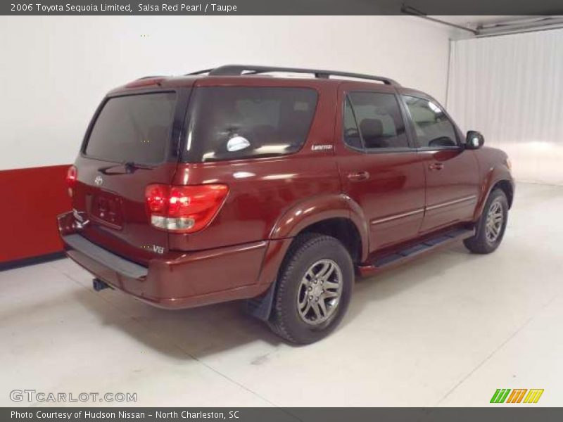 Salsa Red Pearl / Taupe 2006 Toyota Sequoia Limited