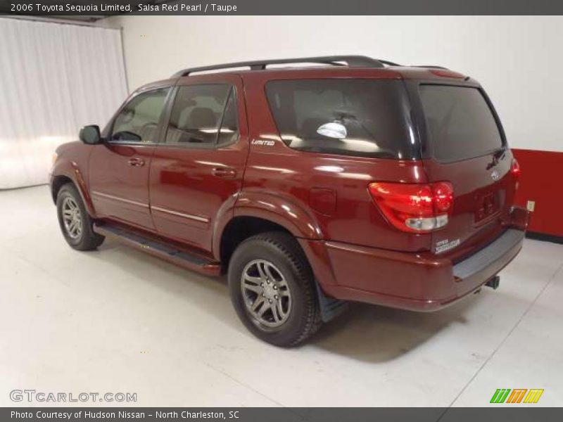 Salsa Red Pearl / Taupe 2006 Toyota Sequoia Limited