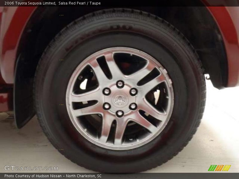 Salsa Red Pearl / Taupe 2006 Toyota Sequoia Limited