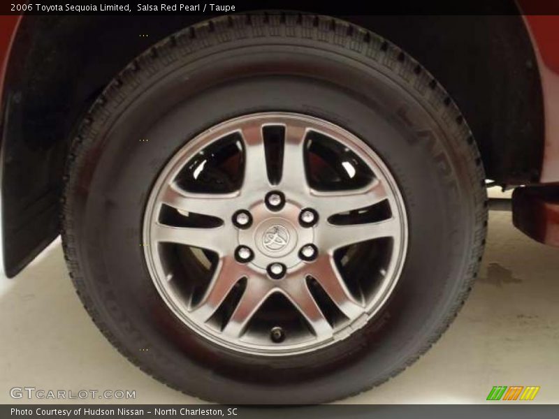 Salsa Red Pearl / Taupe 2006 Toyota Sequoia Limited