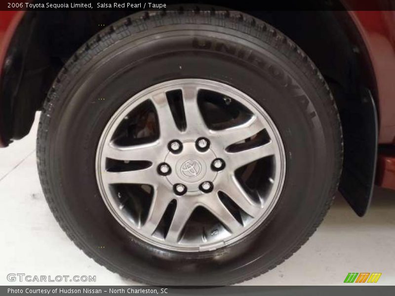 Salsa Red Pearl / Taupe 2006 Toyota Sequoia Limited