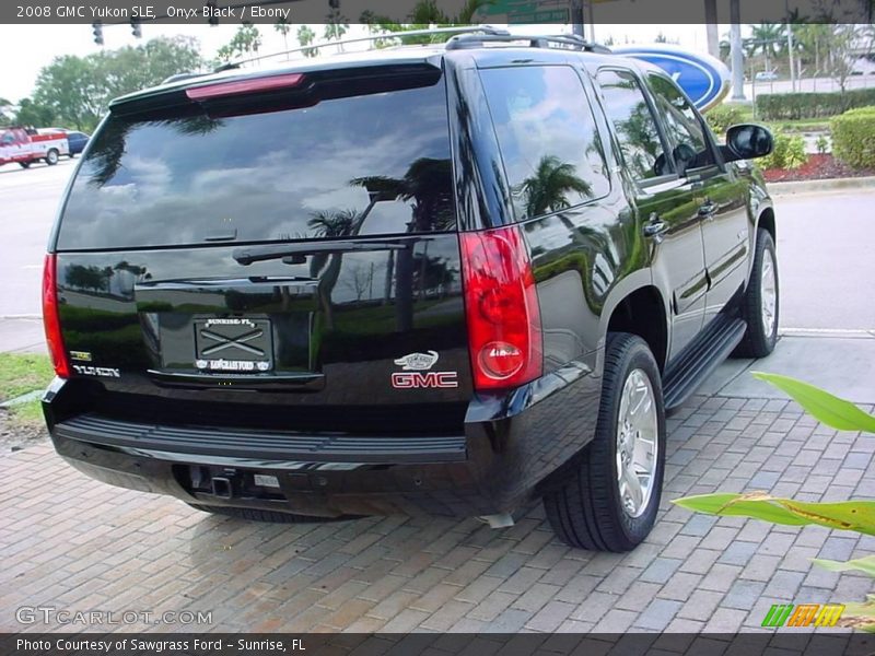 Onyx Black / Ebony 2008 GMC Yukon SLE