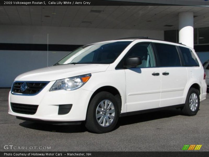 Calla Lilly White / Aero Grey 2009 Volkswagen Routan S