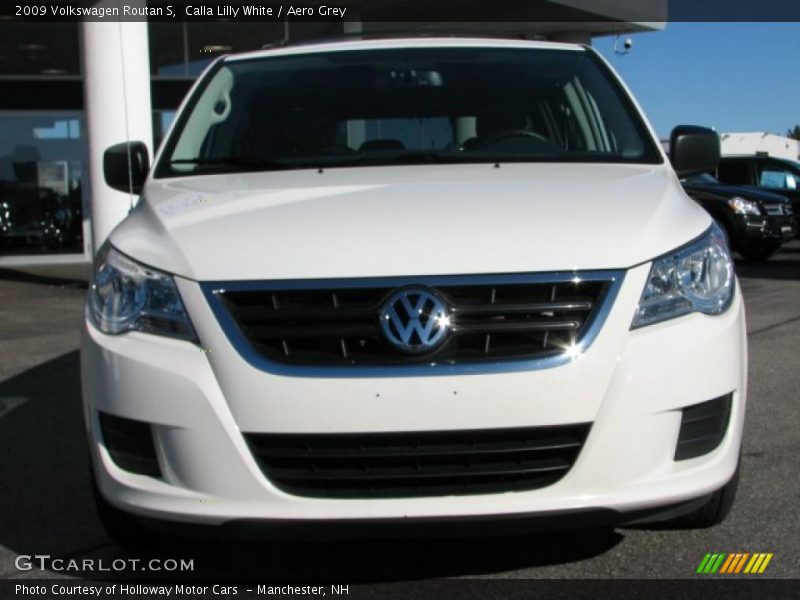 Calla Lilly White / Aero Grey 2009 Volkswagen Routan S