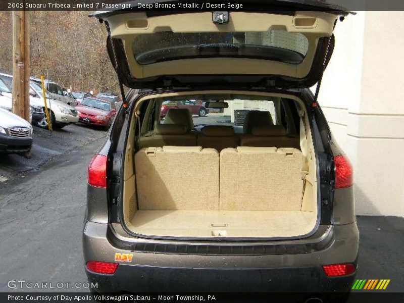 Deep Bronze Metallic / Desert Beige 2009 Subaru Tribeca Limited 7 Passenger